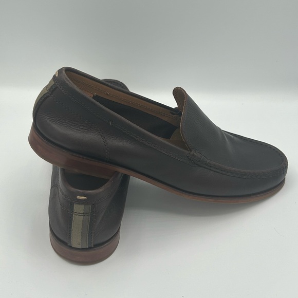 Men’s Cole brown leather loafers - Picture 2 of 12
